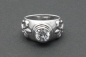 Preview: Gothicschmuck Ring weiße Lilie