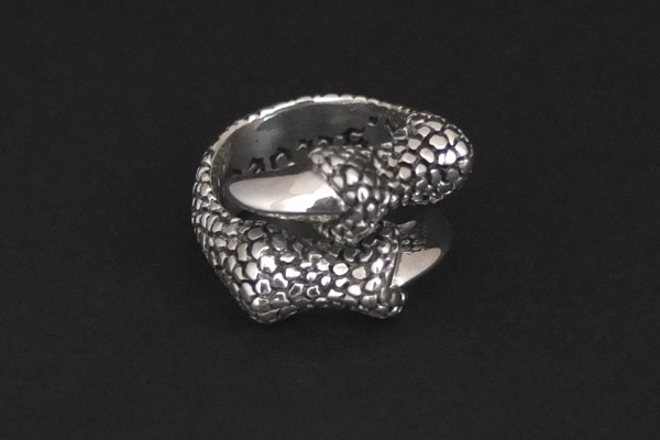 Drachenkralle Ring Silber Drachenklaue Drachenring