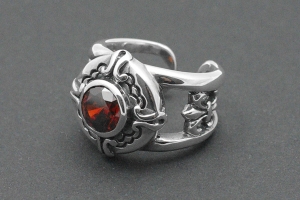 Ring Blut-Lilie Gothicschmuck