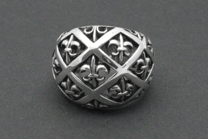 Ring französische Lilie Gothicschmuck
